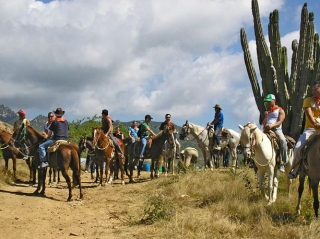 Camino en caballo